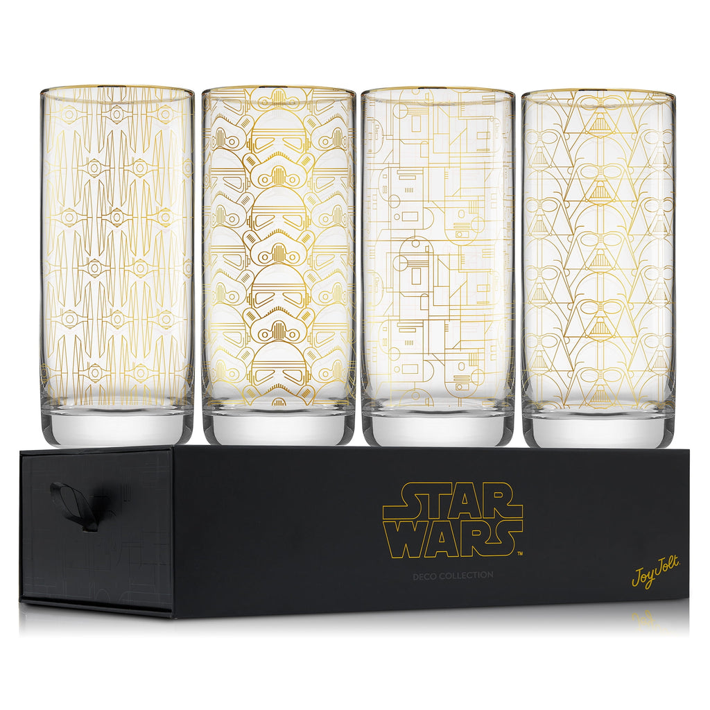 Star Wars™ Limited Edition Deco Collection Tall Glasses, Set of 4