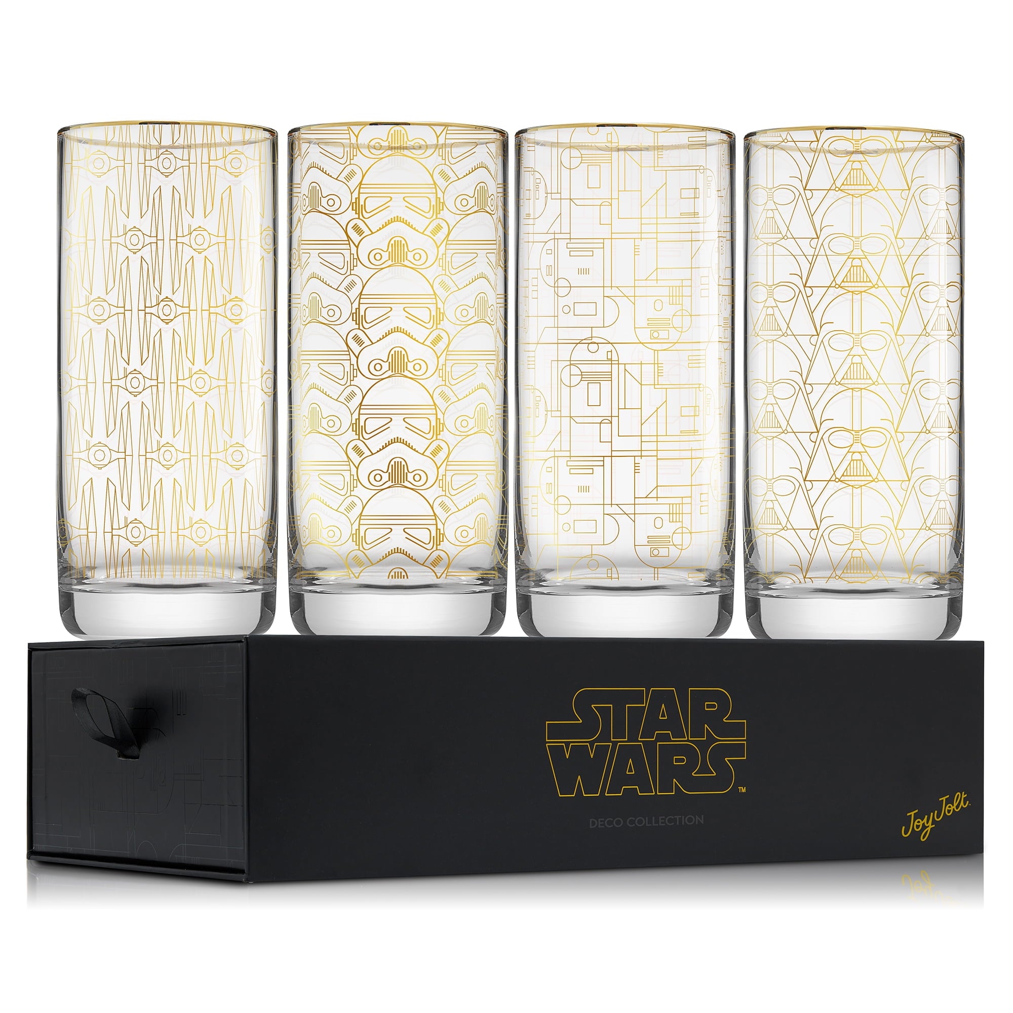 Star Wars™ Limited Edition Deco Collection Tall Glasses, Set of 4