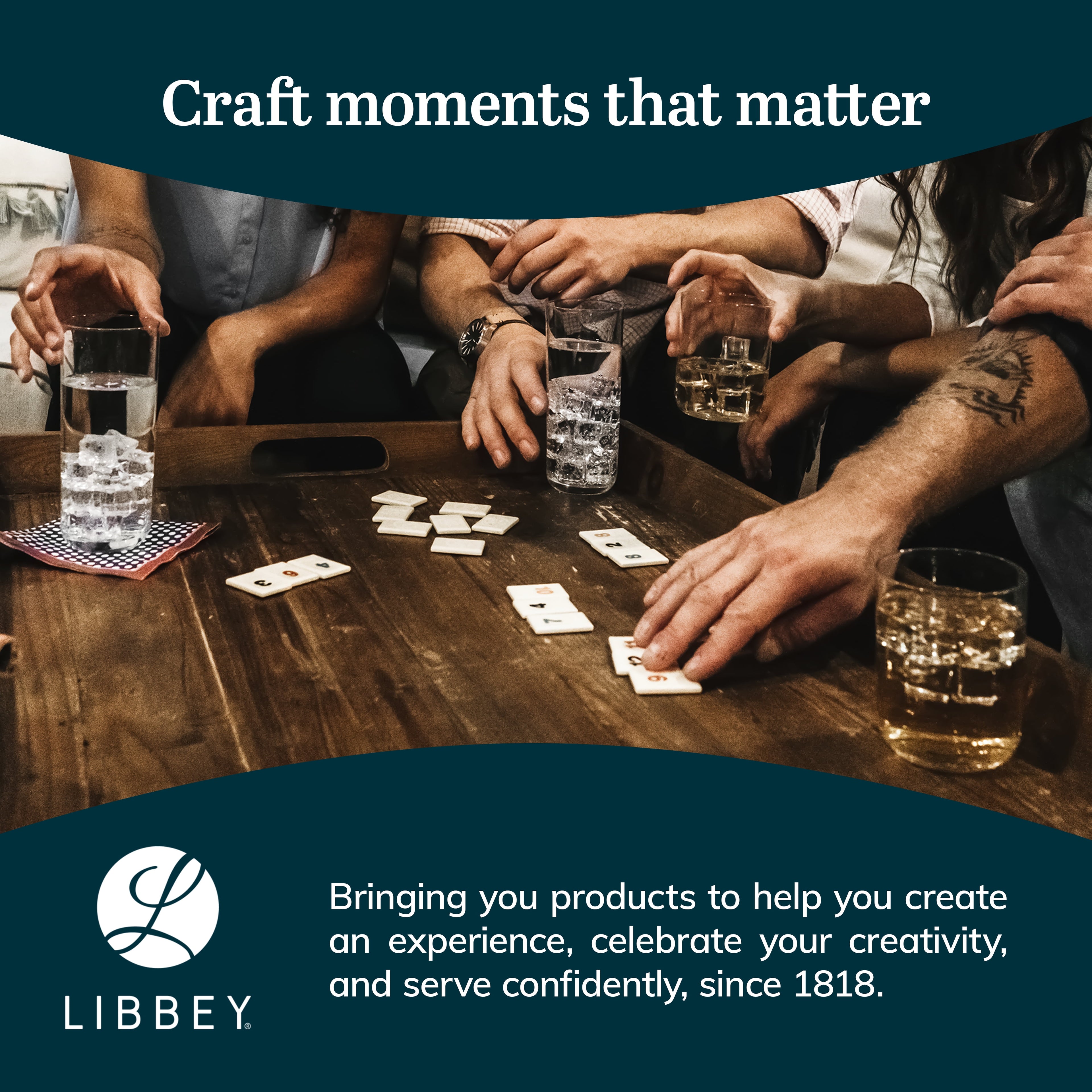 Libbey Preston Tumbler and Rocks Glass Cups Set, All Purpose Everyday Drinking Glasses Set of 16, Glassware Drinking Glasses for Birthdays, Dinners